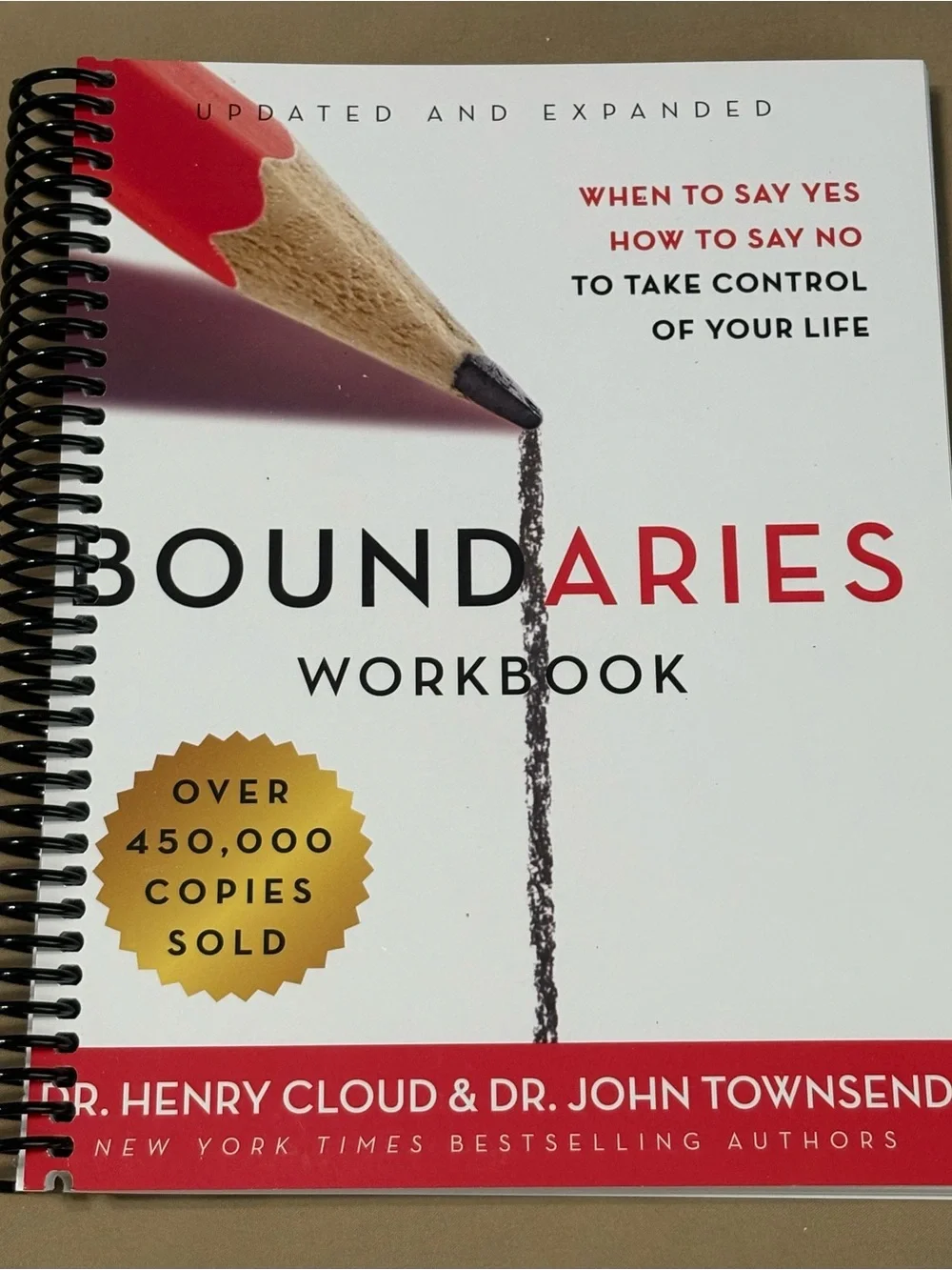Boundaries Spiral Bound Workbook